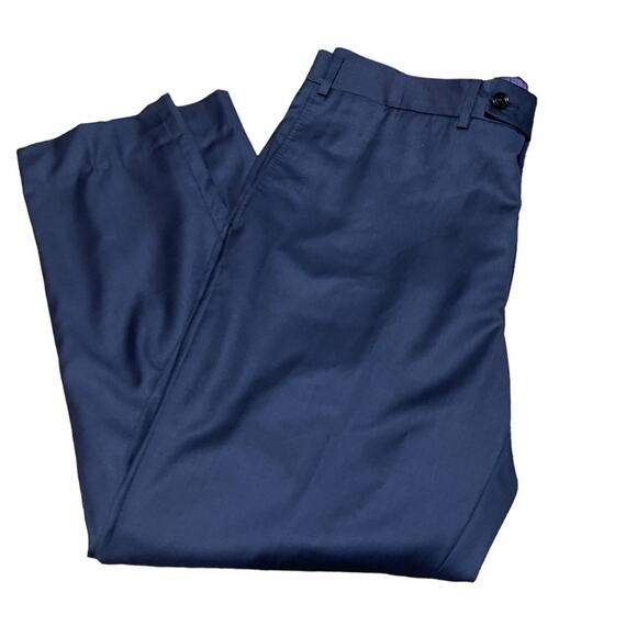 TED BAKER LONDON Men's Luxury Jones CT Dress Pants in Blue 40 x 30 NWOT - Picture 4 of 9